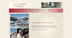 Desktop Screenshot of ferienhaus-puchreiter.com